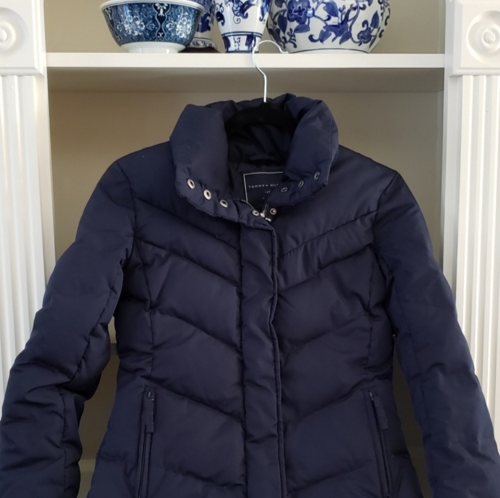 Womens Tommy Hilfiger Puffer Jacket